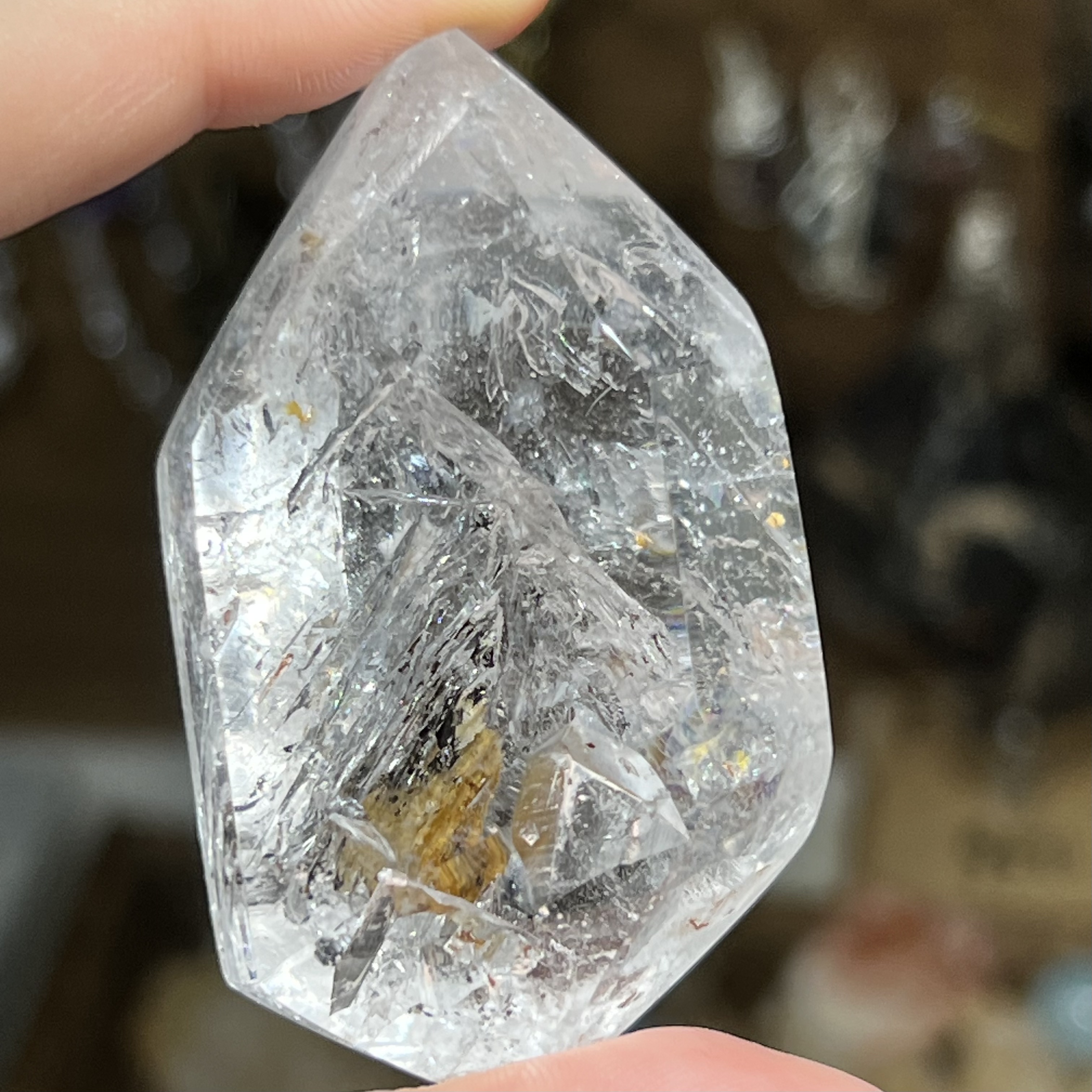 闪灵钻水晶水胆一物一图