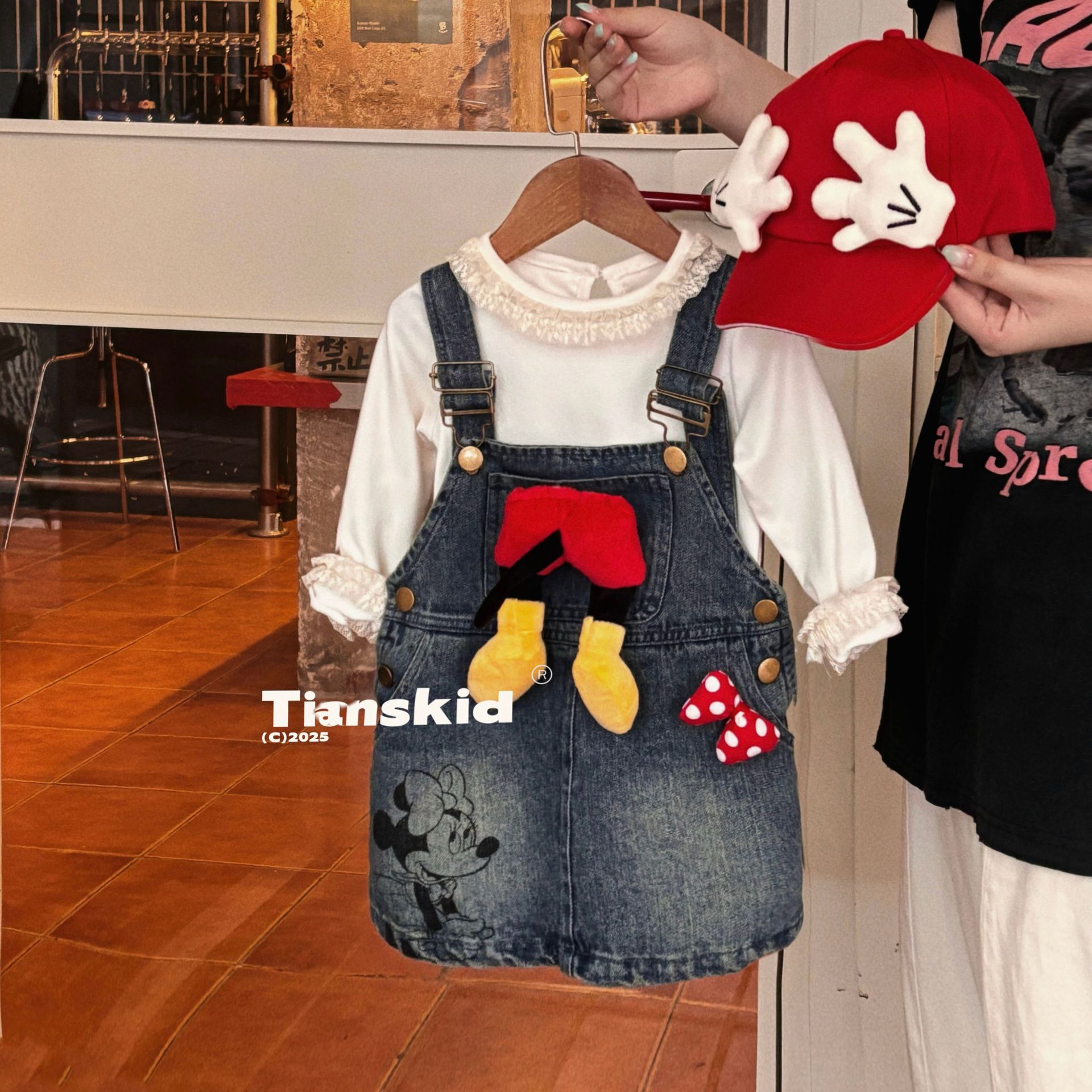2025Tianskid秋季爆款新品迪士尼元素背心裙76018/76020/76025