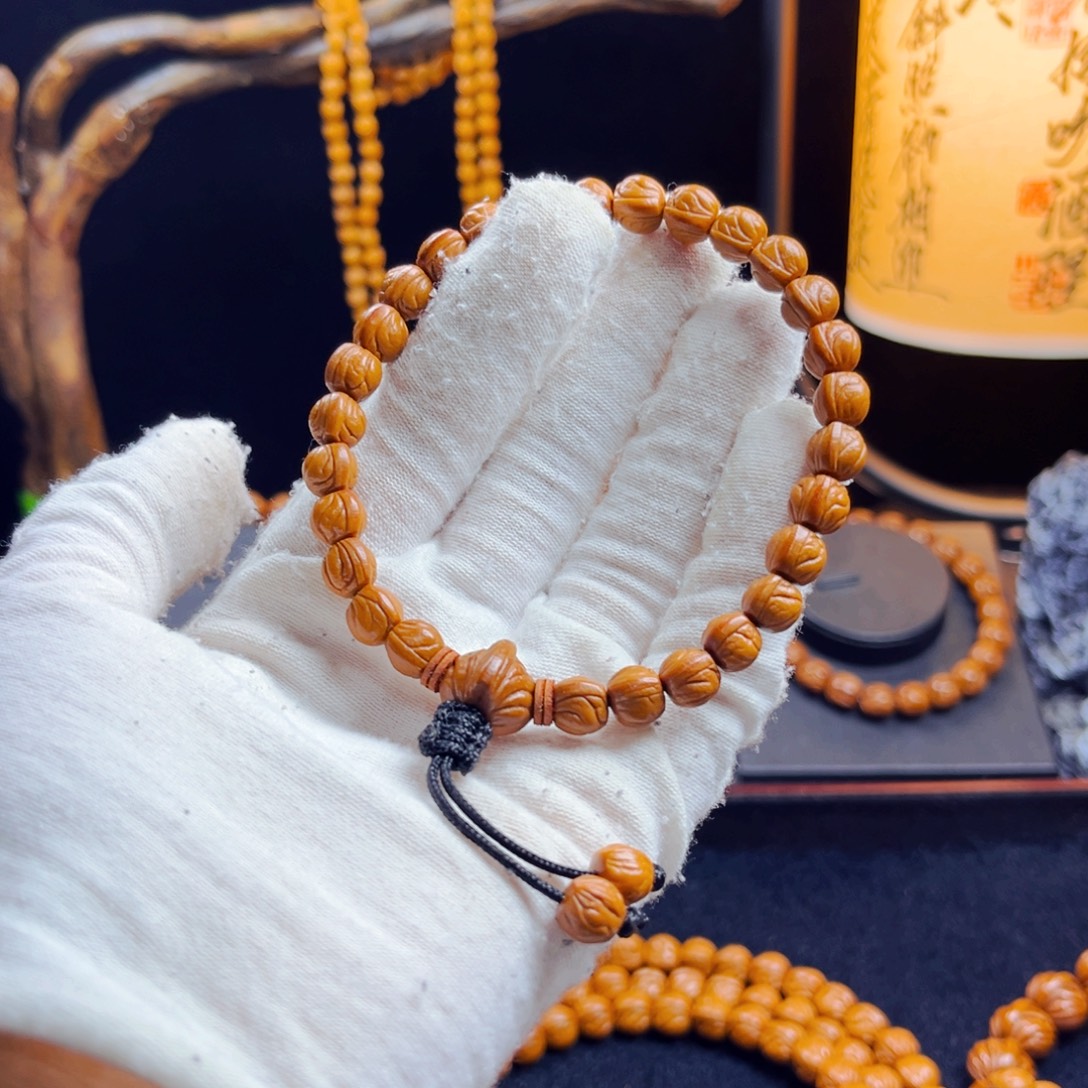 耳***东桃核吊坠野生桃核