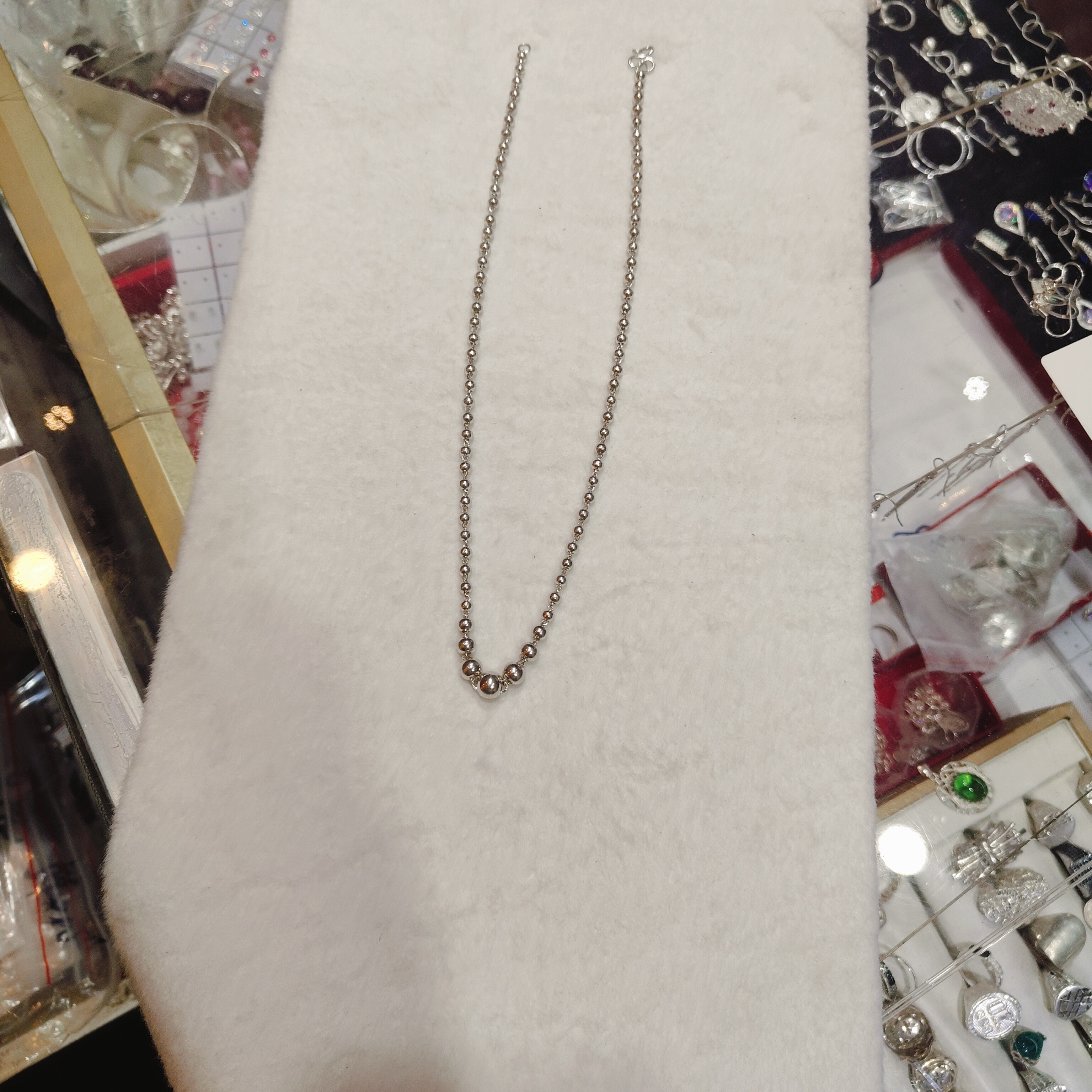 足银手镯 金泉黄金加工销售店kumux zanjir12.64克