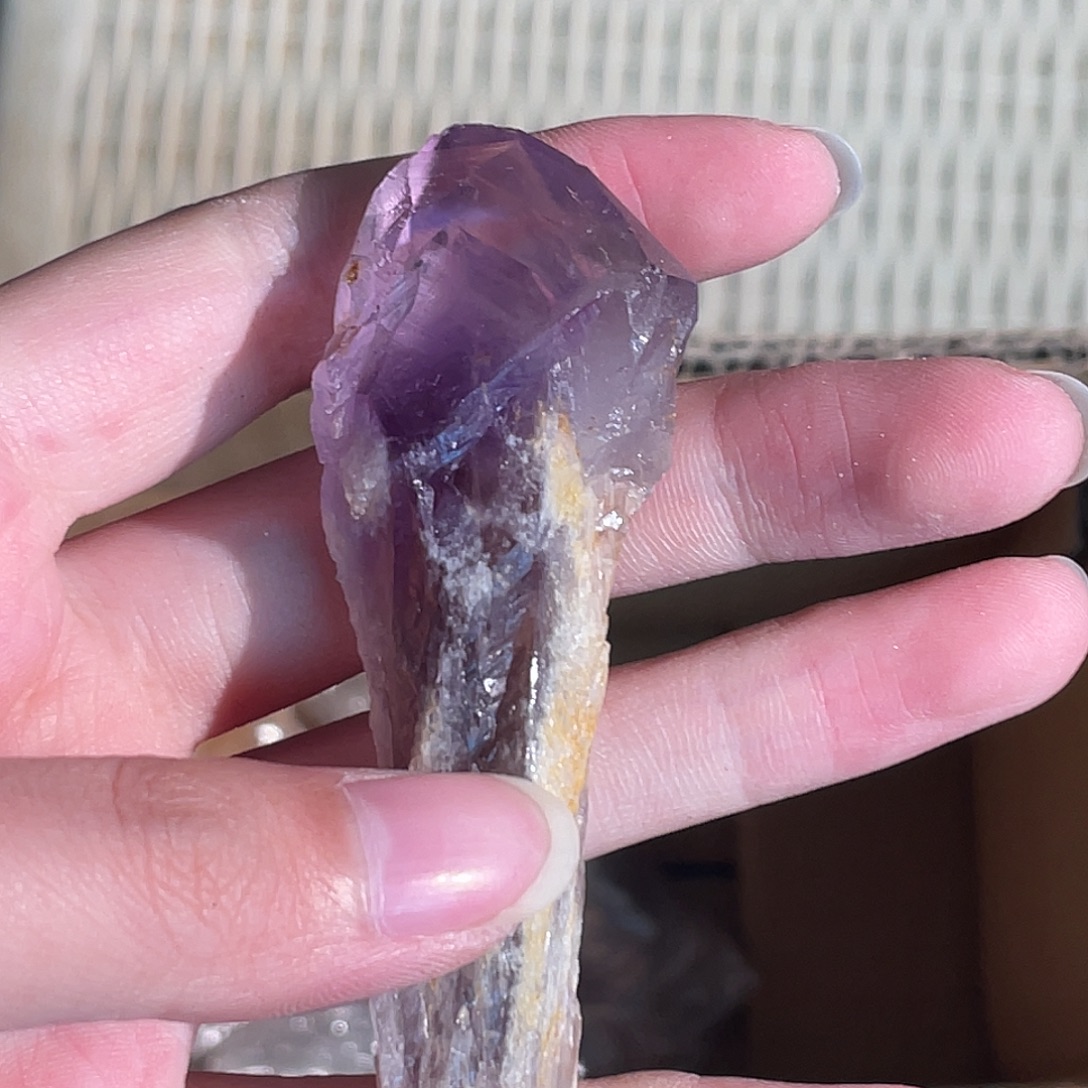 手链水晶未镶嵌紫水晶 107号