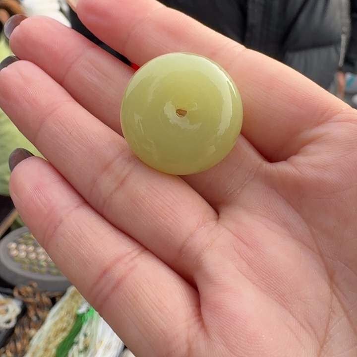 和田玉未镶嵌颈饰25荣浩