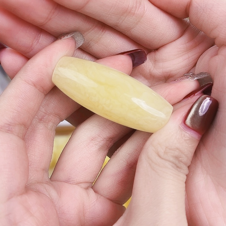 未镶嵌琥珀裸石桶珠