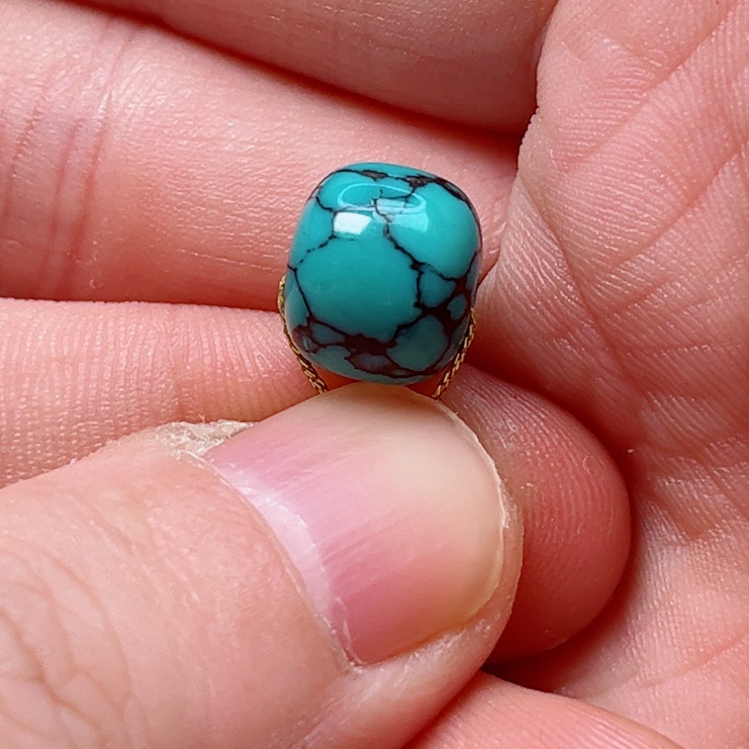 绿松石老型10.5未镶嵌