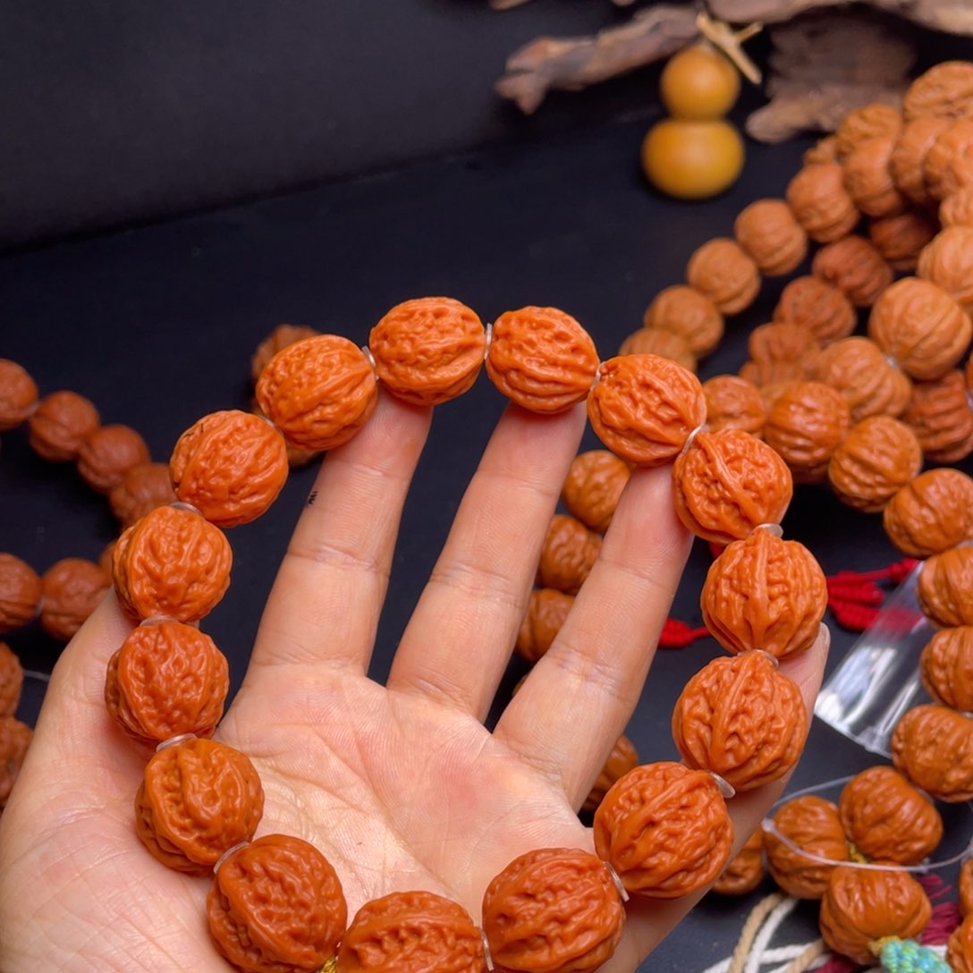 文玩核桃吊坠g***g粗筋八棱