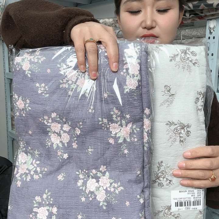 棉棉好看的双人被套