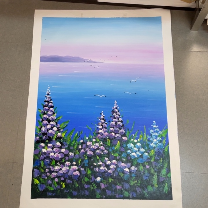 油画油画作品入选作品6090