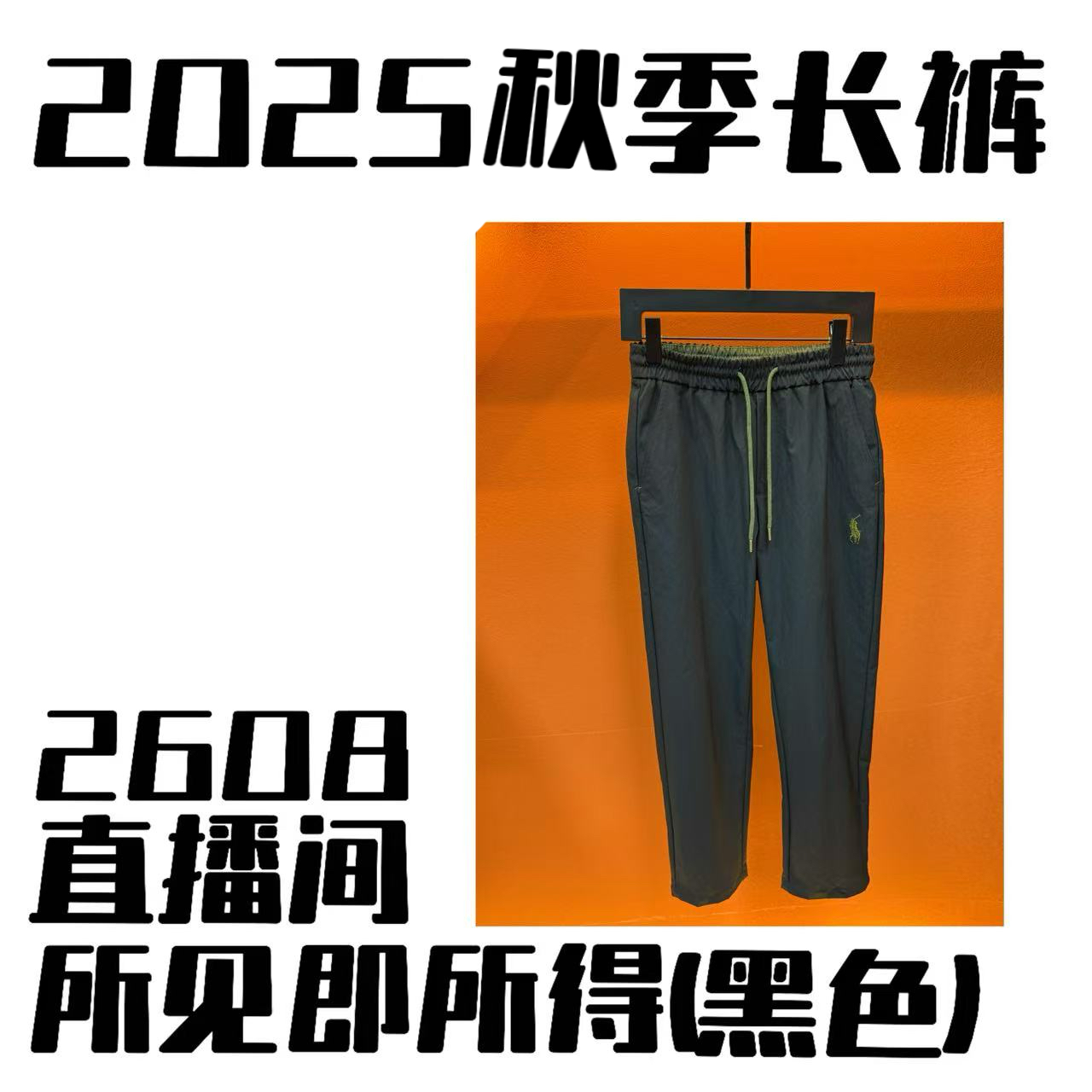 早秋新款上新高奢百搭休闲裤  【小潼专属】明