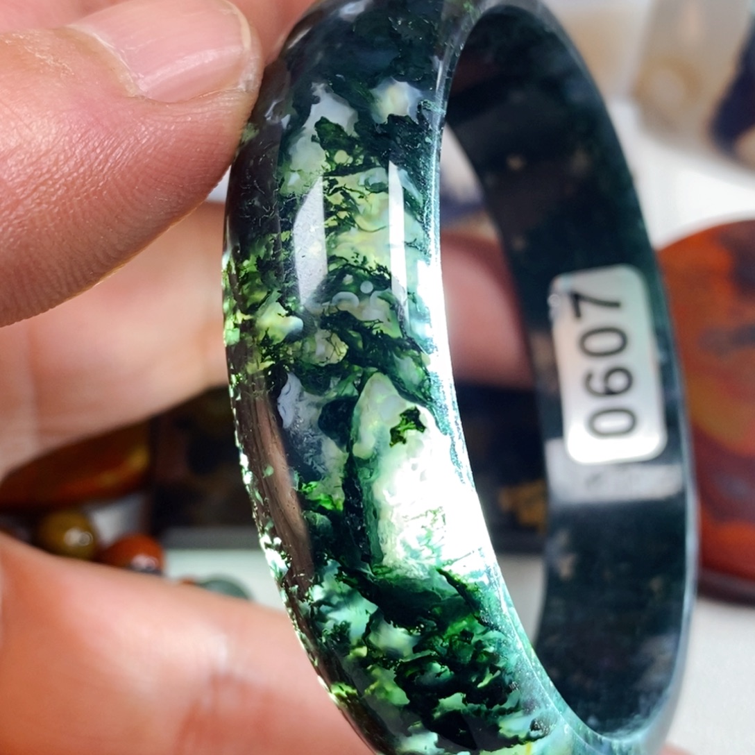 心***树玛瑙/玉髓未镶嵌颈饰