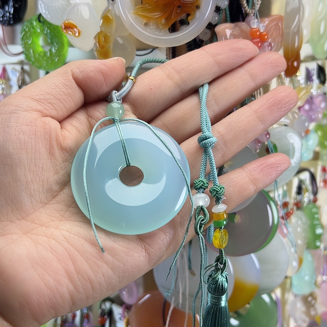 春***疾玛瑙/玉髓未镶嵌颈饰