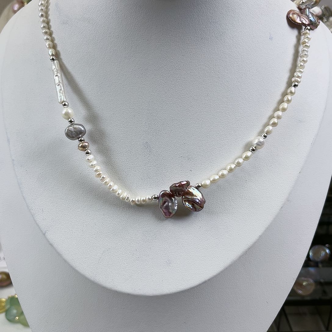 淡水珍珠项链未镶嵌【纯恬】