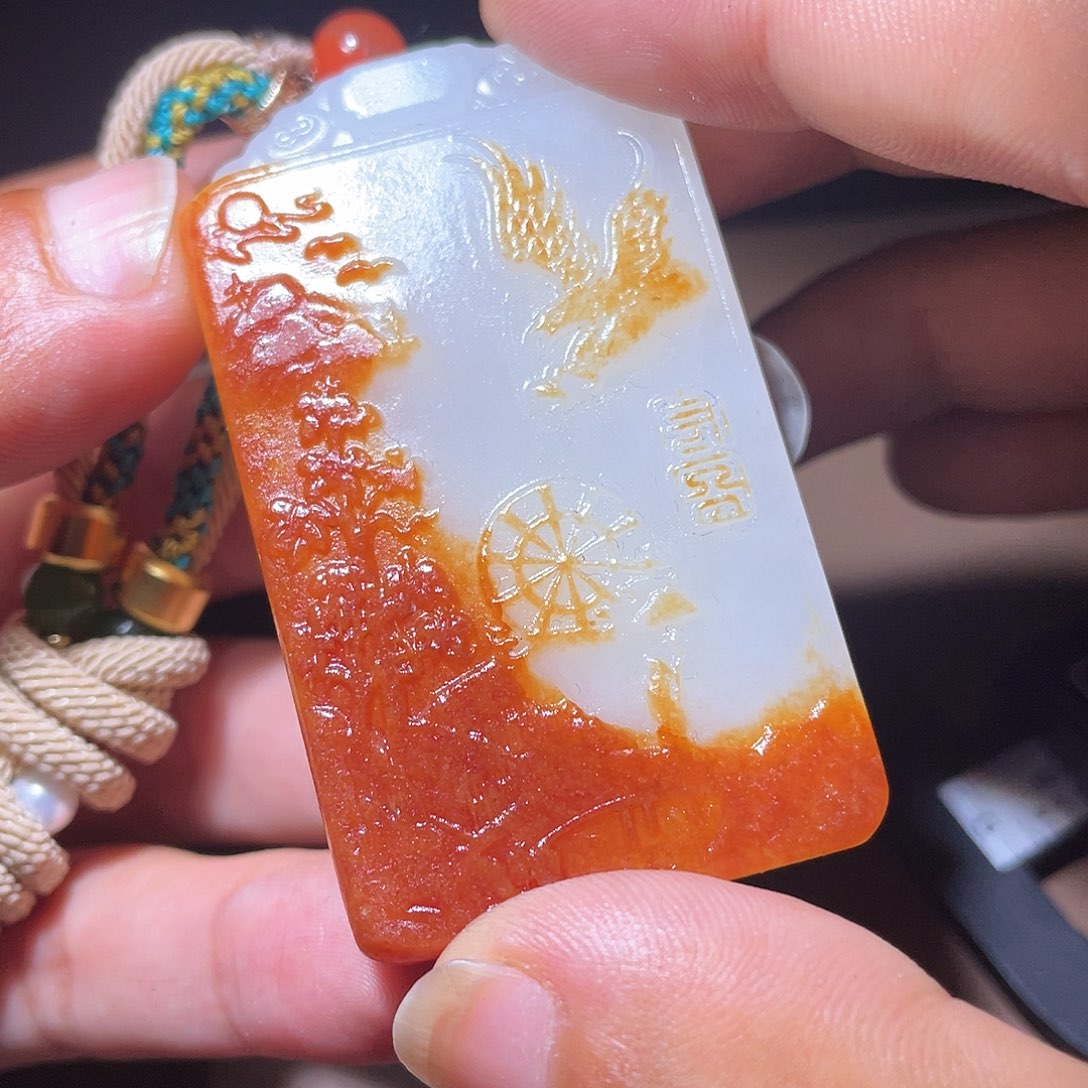 和田玉未镶嵌颈饰D2