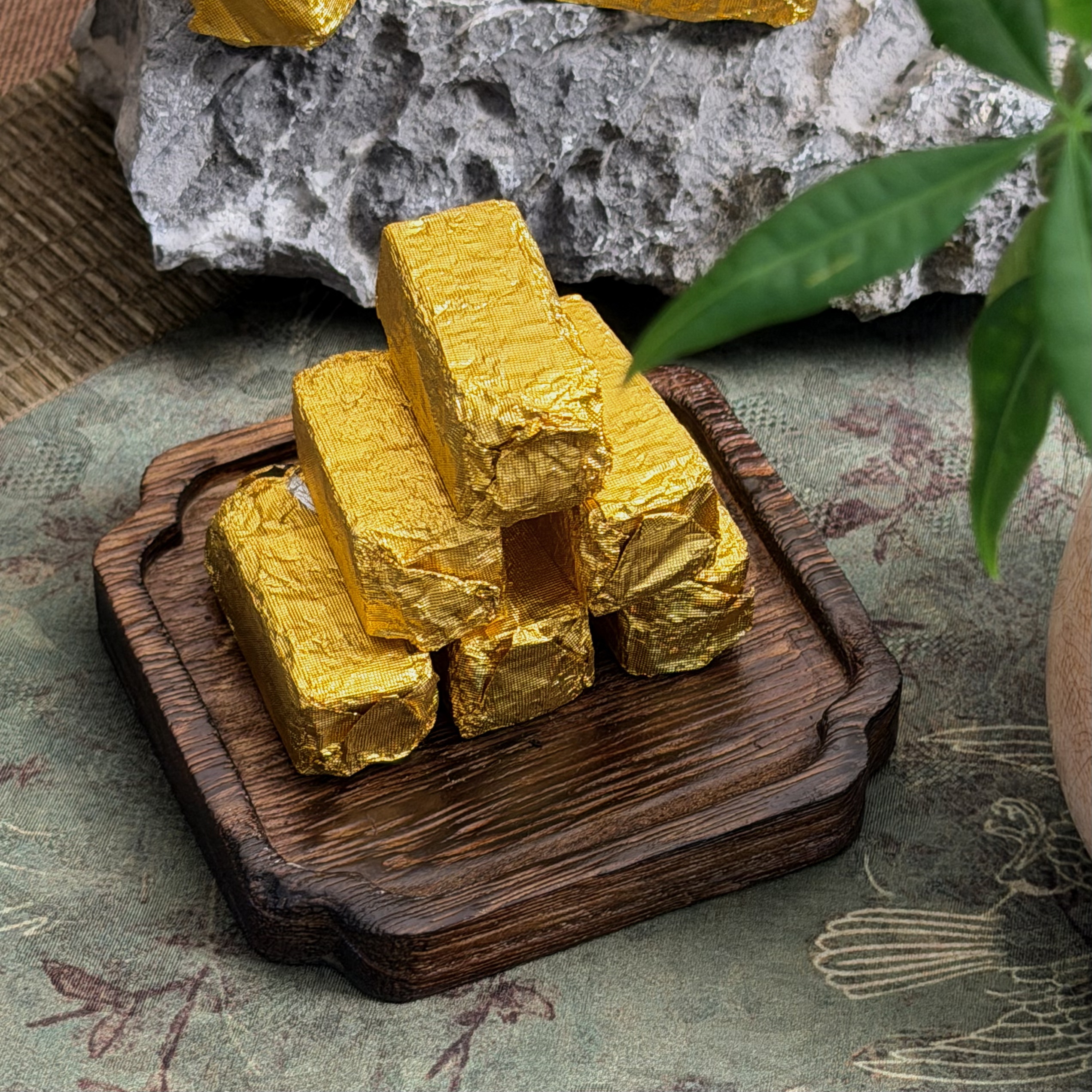 黑砖“小金条” 正宗湖南安化黑茶 煮饮1整粒 冲泡半粒