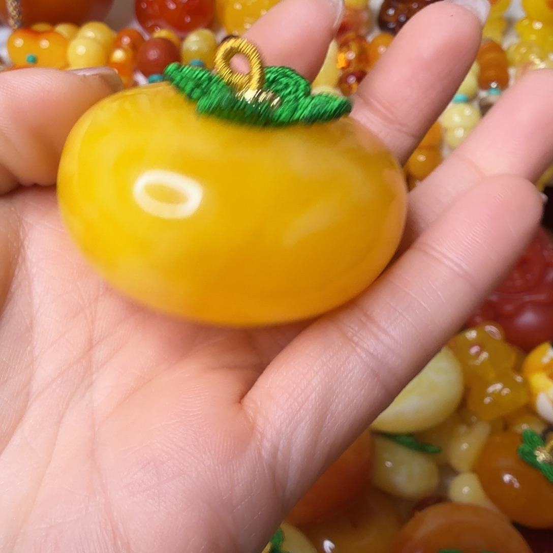 海***棠非金属柿子单颗事事如意