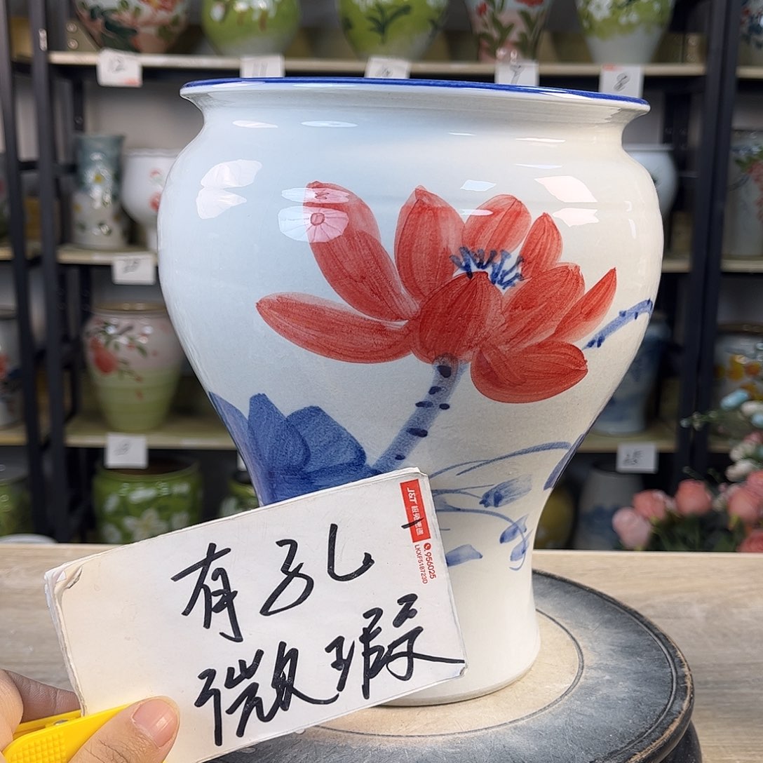 罐1xc景德镇陶瓷花盆