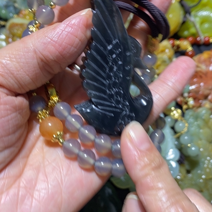 岫玉岫玉吊坠未镶嵌