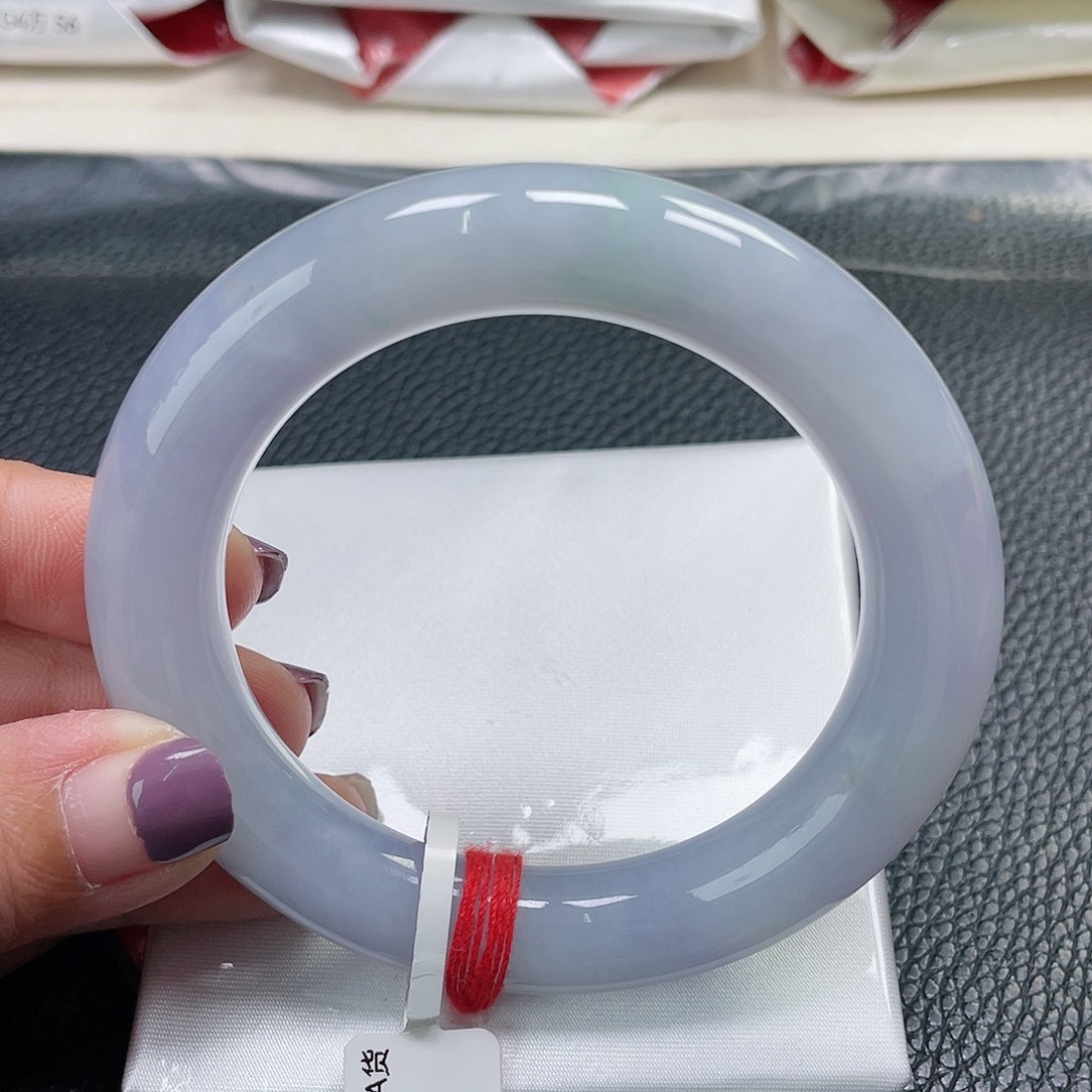 未镶嵌手镯（圆镯）翡翠缅甸翡翠57