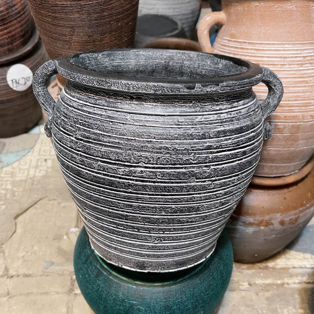 红陶带孔带孔口径19高度20