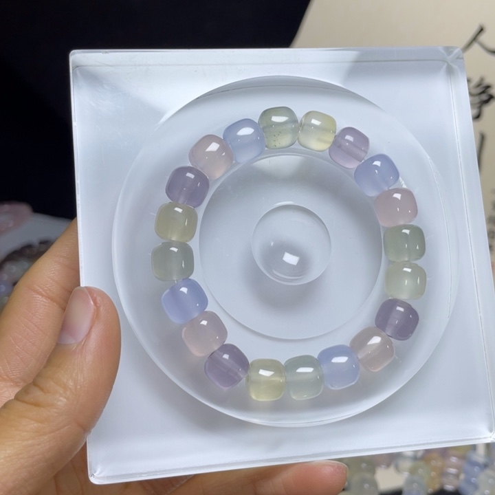 玛瑙/玉髓合金手链