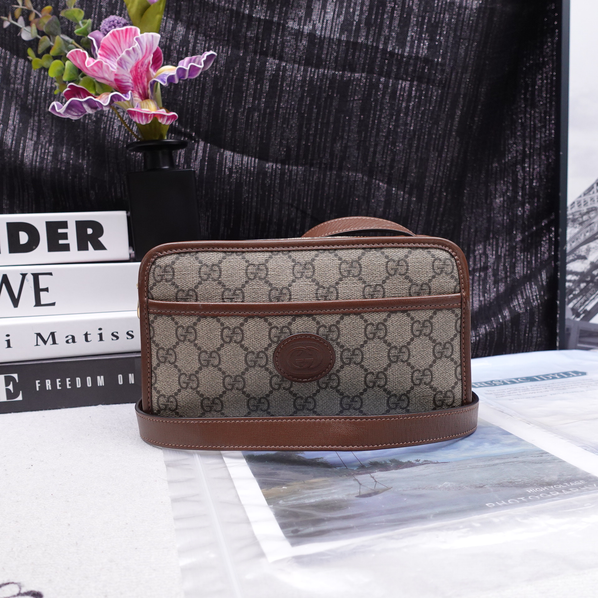95新 GUCCI/古驰 单肩包/T10319223