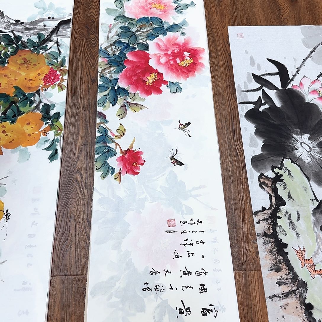 国画国画作品集一个