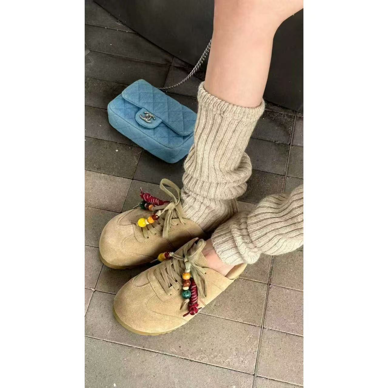 真的很加分的一款冬日袜套AL18