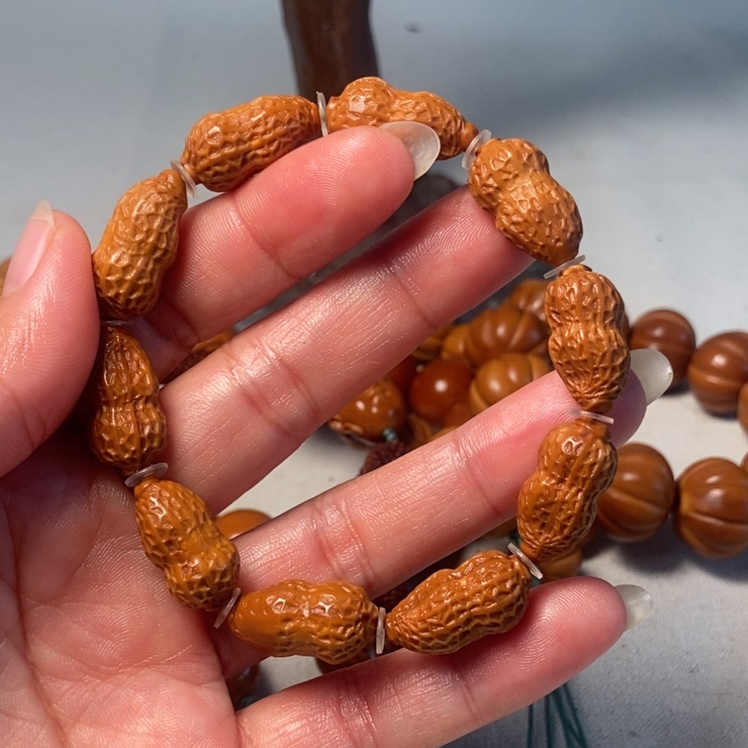 橄榄核手串/手链一生平安12