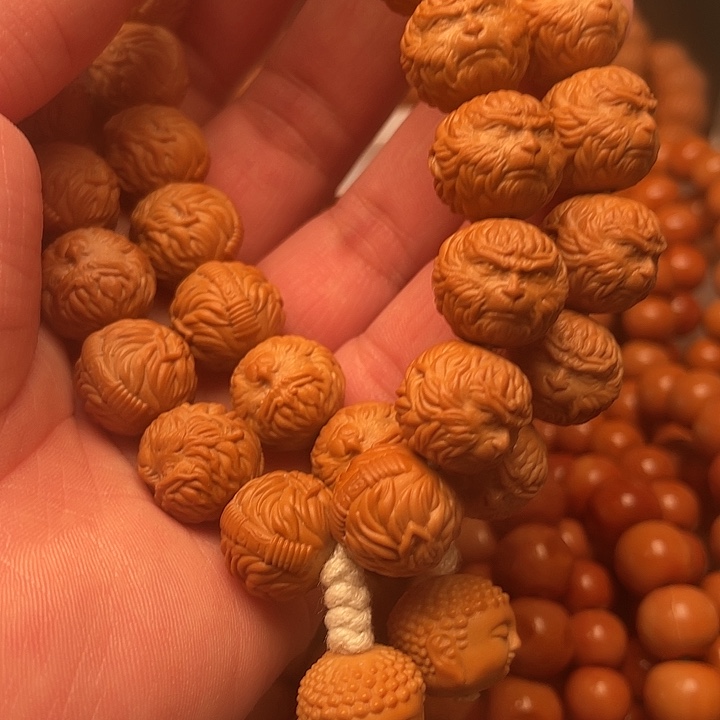 猴头核桃手串黑神