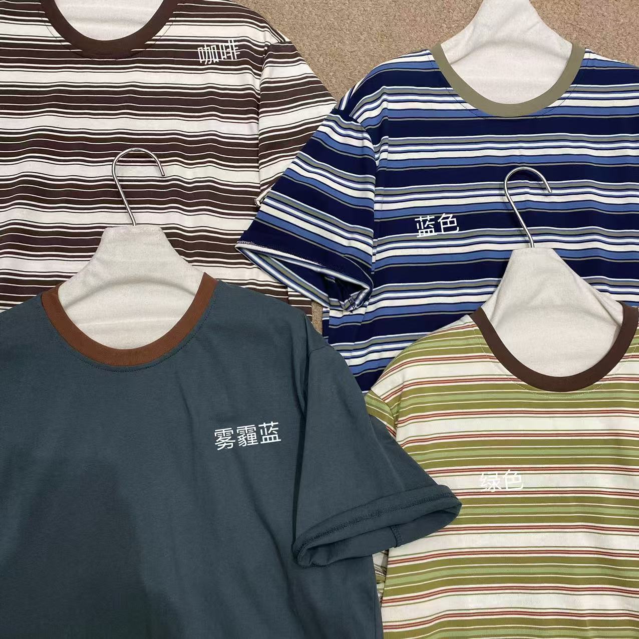 33推荐 YH#8801 FL 日系撞色T恤 2025-07-07