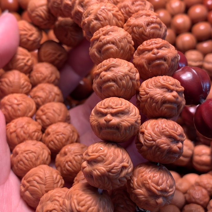 【闪购商品】猴头核桃手串城****岁悟空