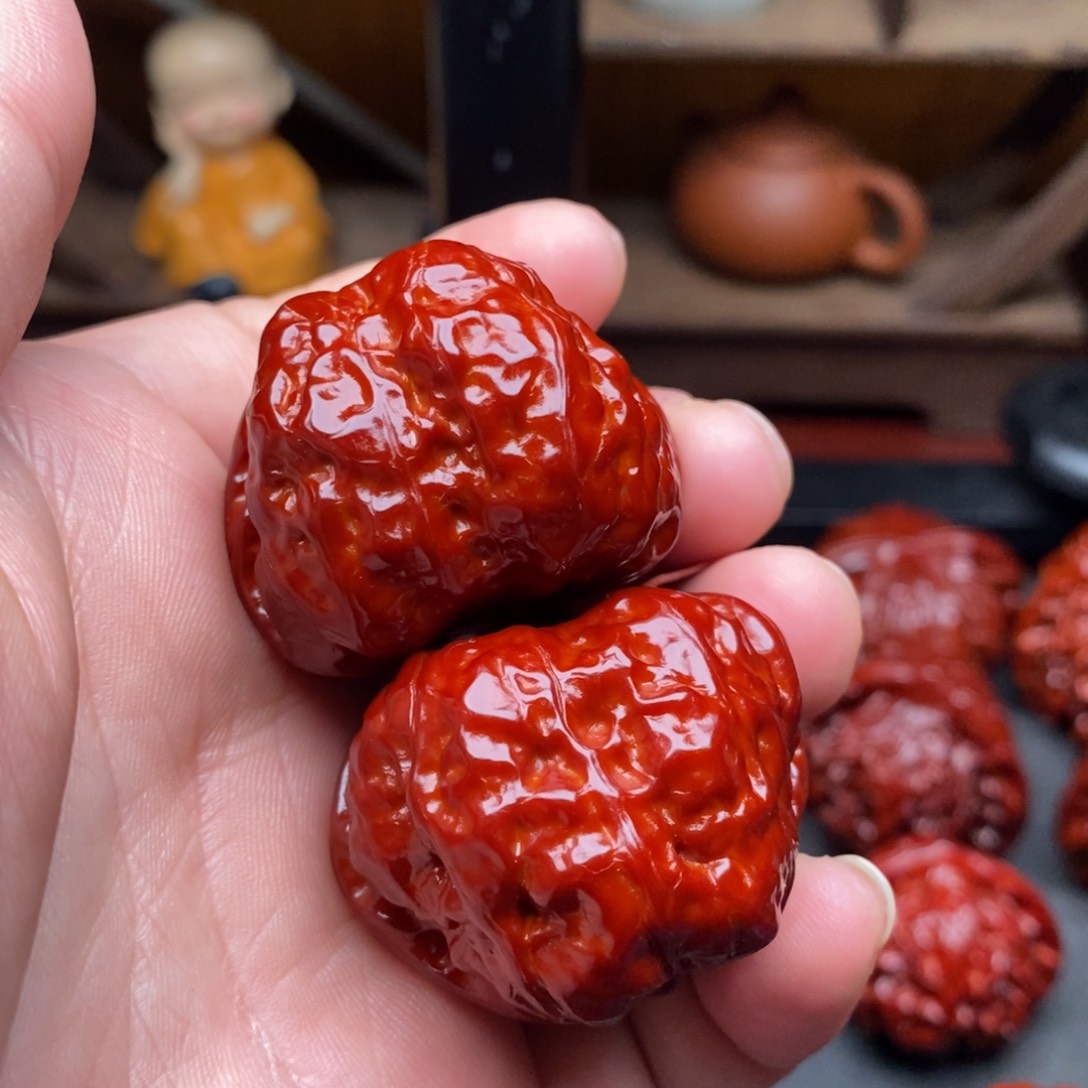 吊坠文玩核桃38蛤蟆头