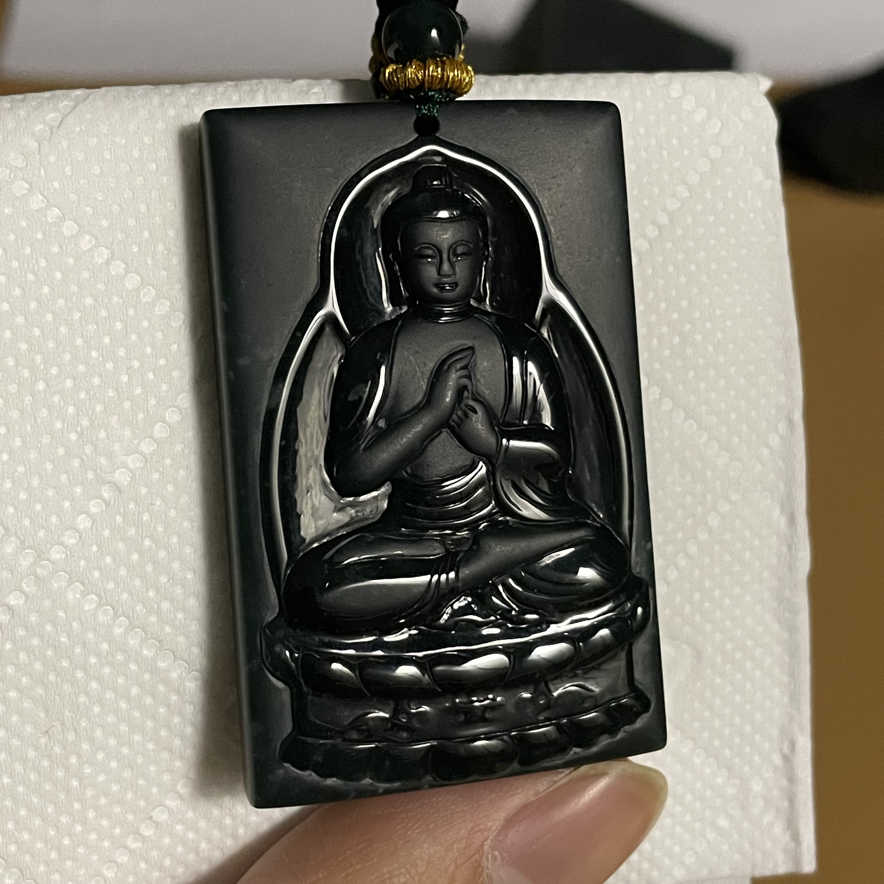 天然翡翠a货 佛牌n3