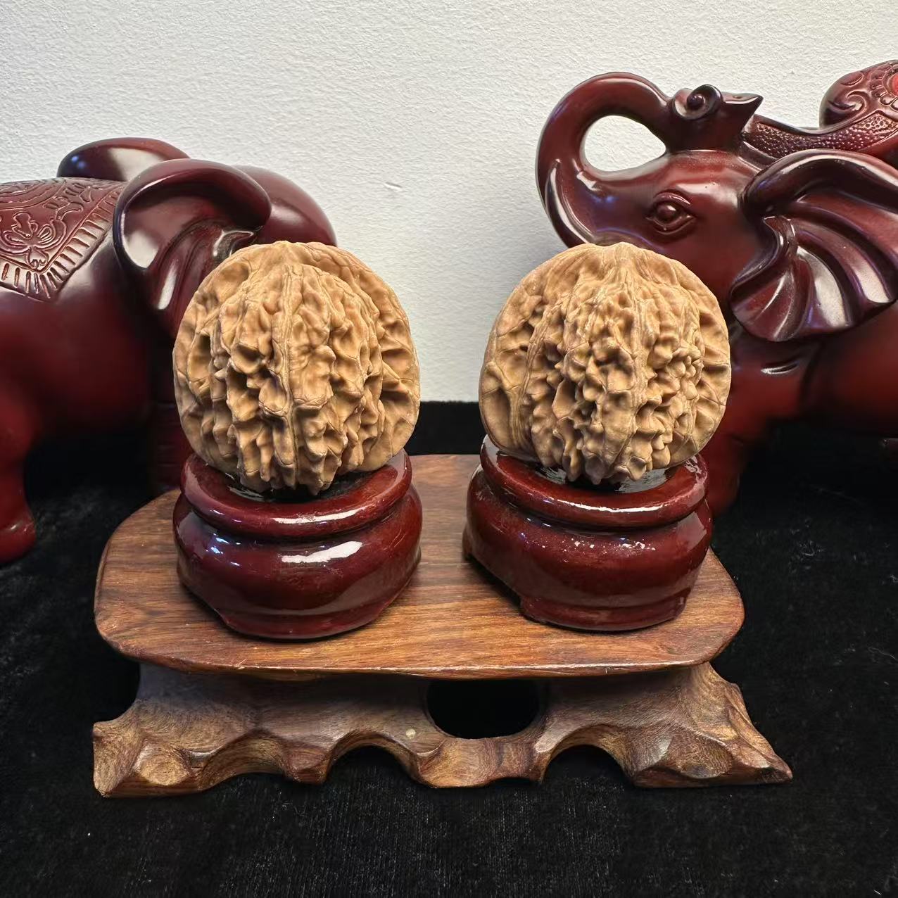 白茬大尺寸四座楼核桃——243