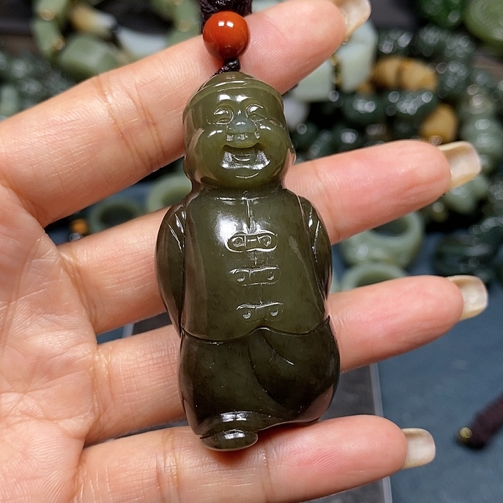 和田玉挂件未镶嵌