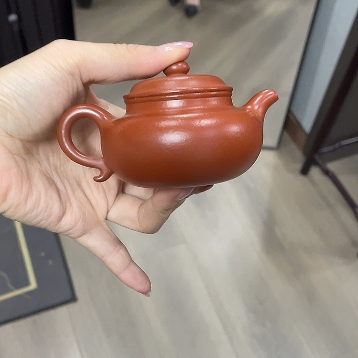 茶壶紫砂全手工打造