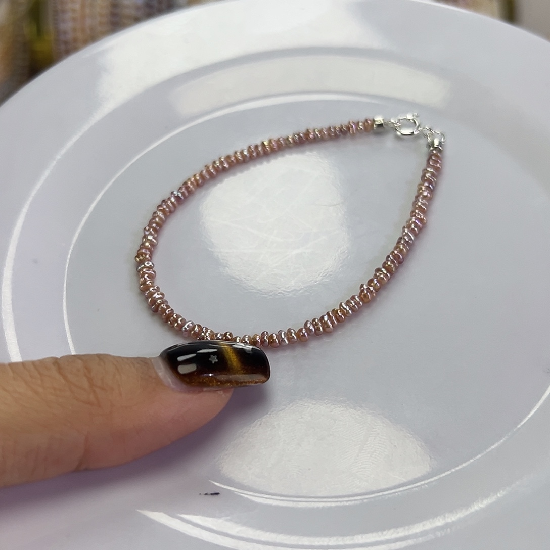 淡水珍珠钛钢手绳