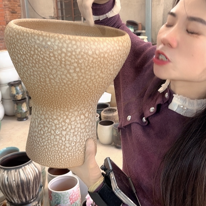 正品口24高28花盆……