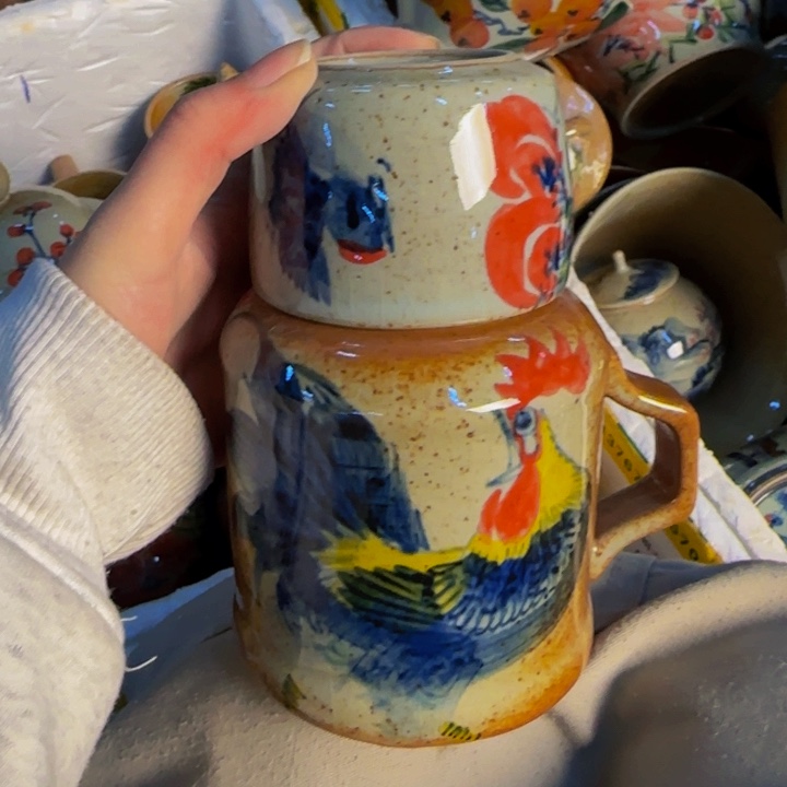 瓷片景德镇陶瓷手工手绘