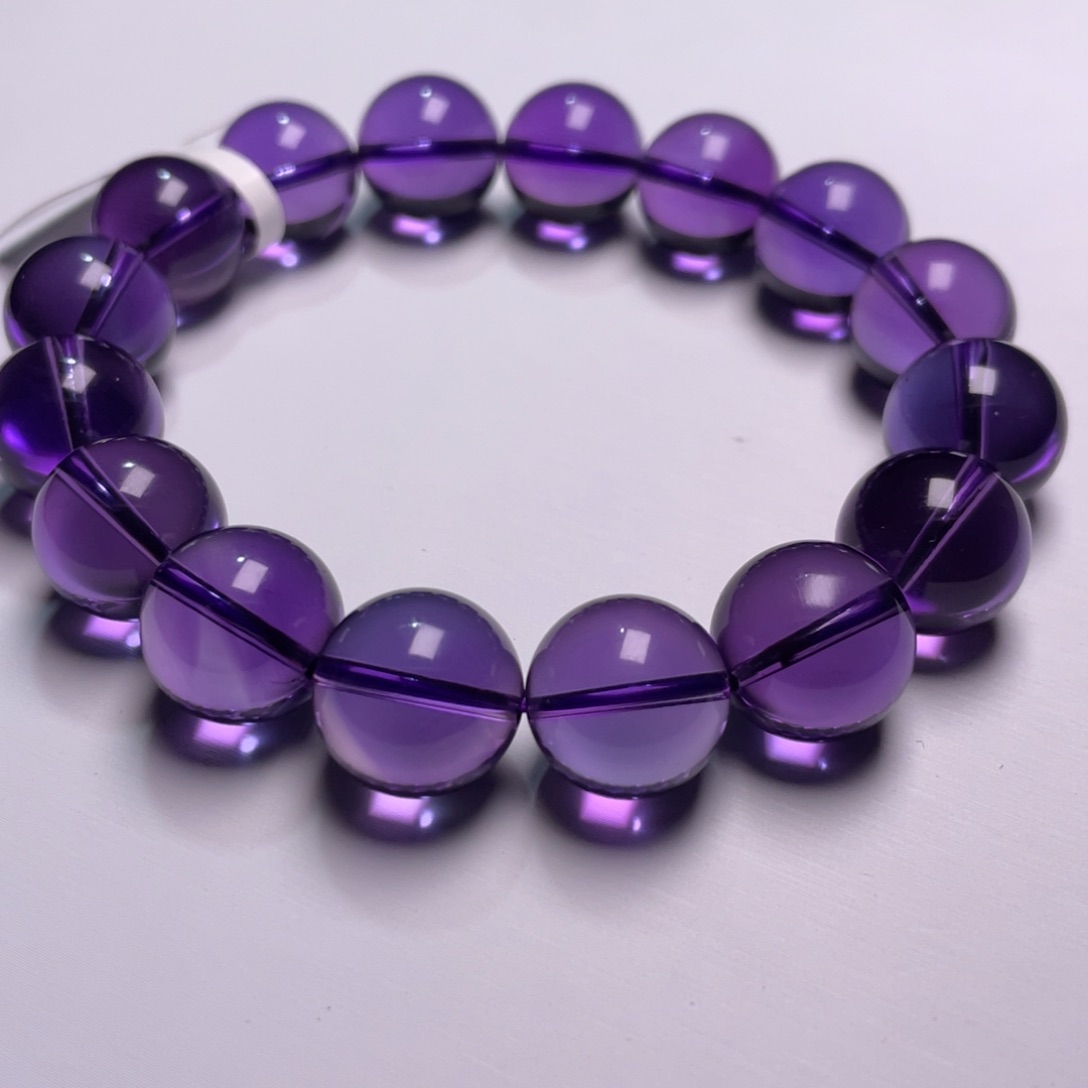 水晶手链未镶嵌紫水晶手链