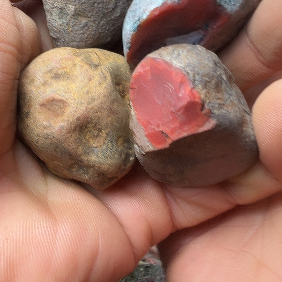 南红玛瑙合金珠宝半成品