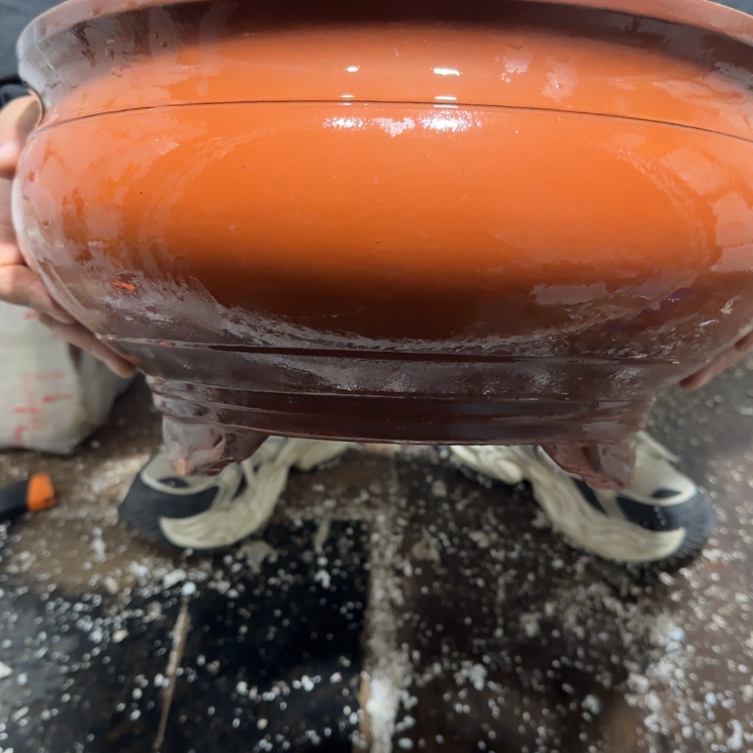 紫砂花盆口径30.15口径