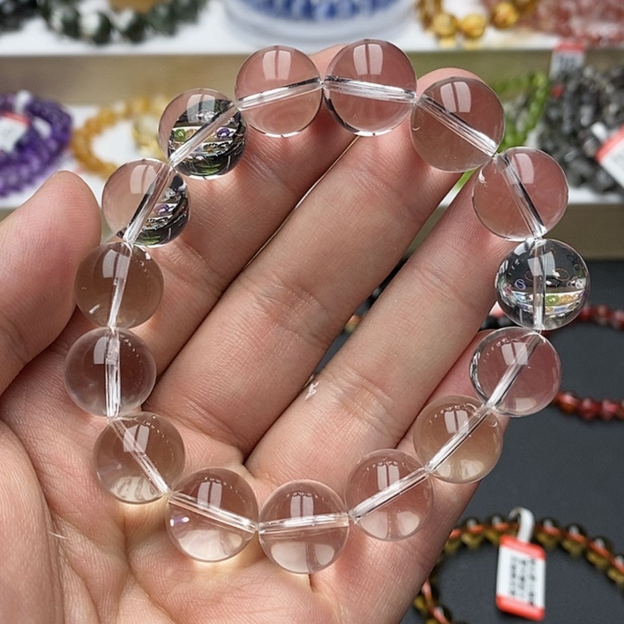 【闪购商品】水晶手链未镶嵌白水晶