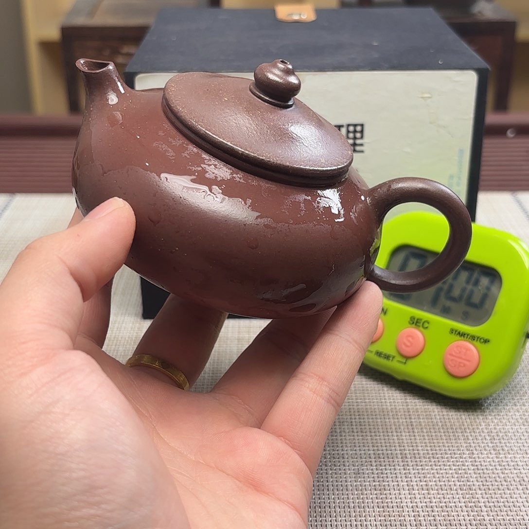 紫砂茶壶微瑕处理