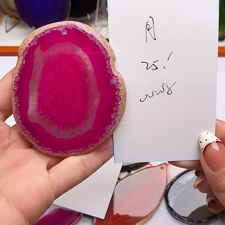 月***》玛瑙/玉髓未镶嵌颈饰