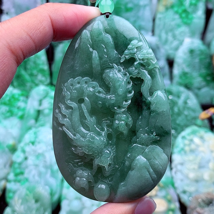 翡翠吊坠(不含链)未镶嵌