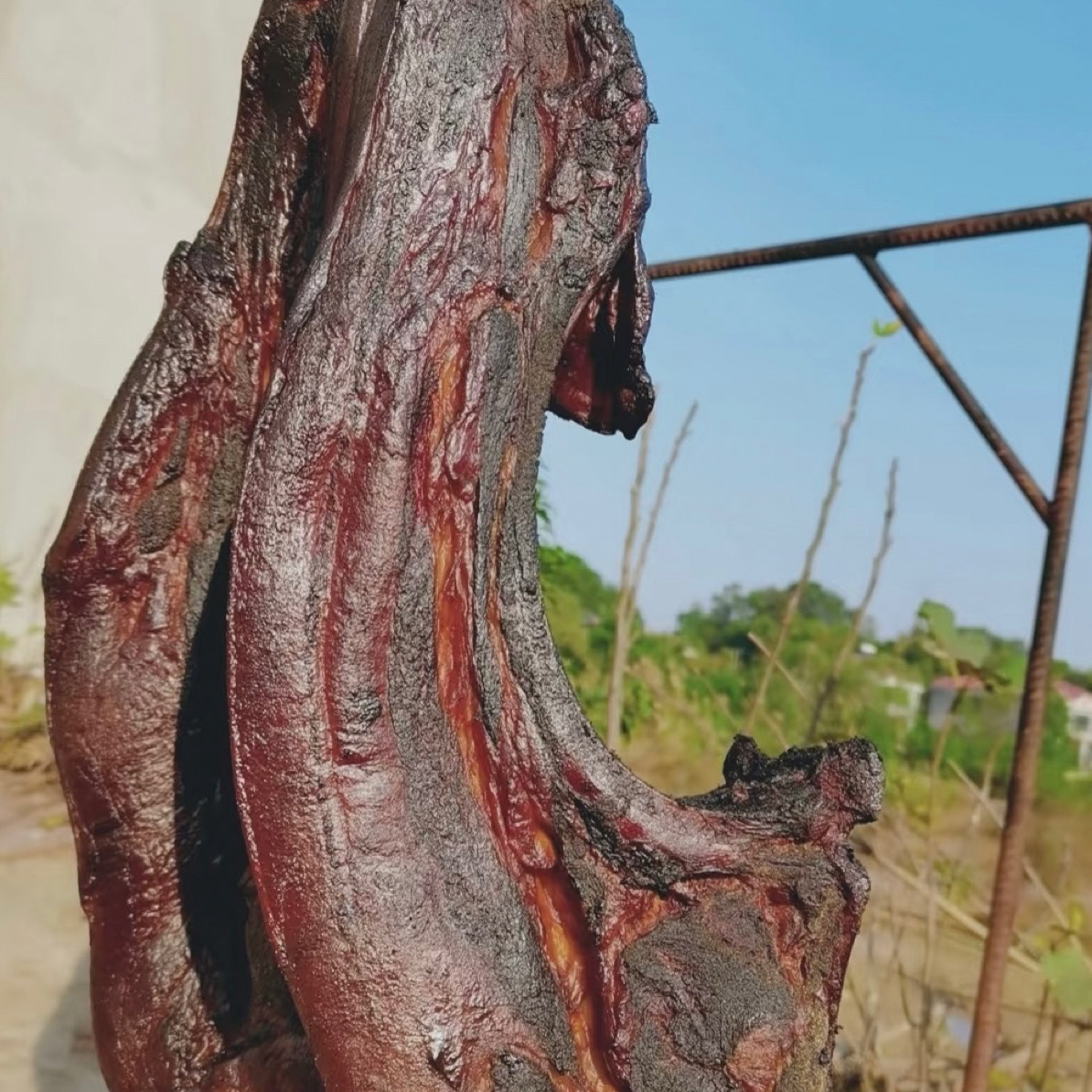 恩施特产正宗柴火烟熏前腿五花肉老腊肉风味好吃肥瘦可选