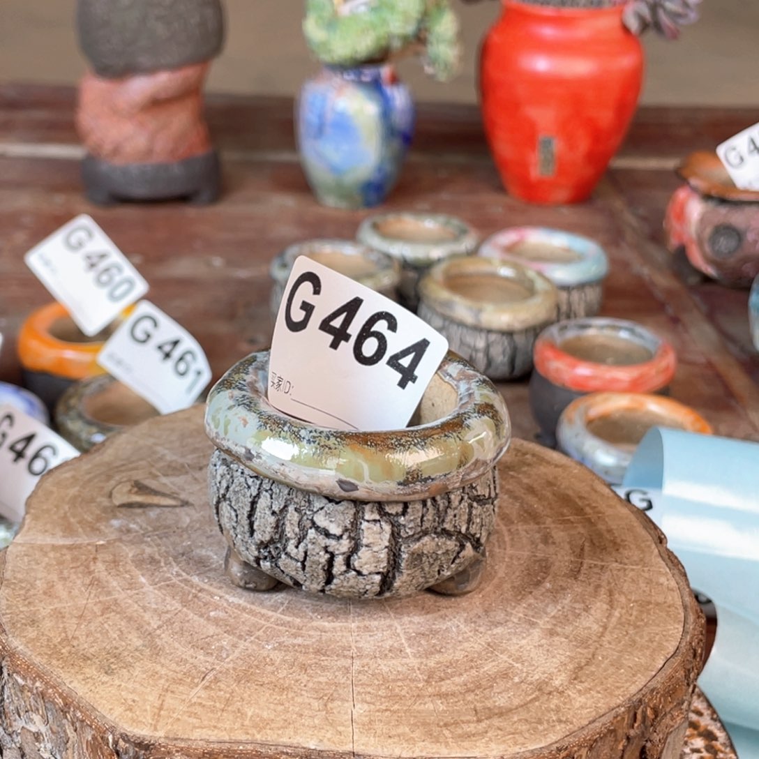 紫砂花盆新版小包子 内口3.5