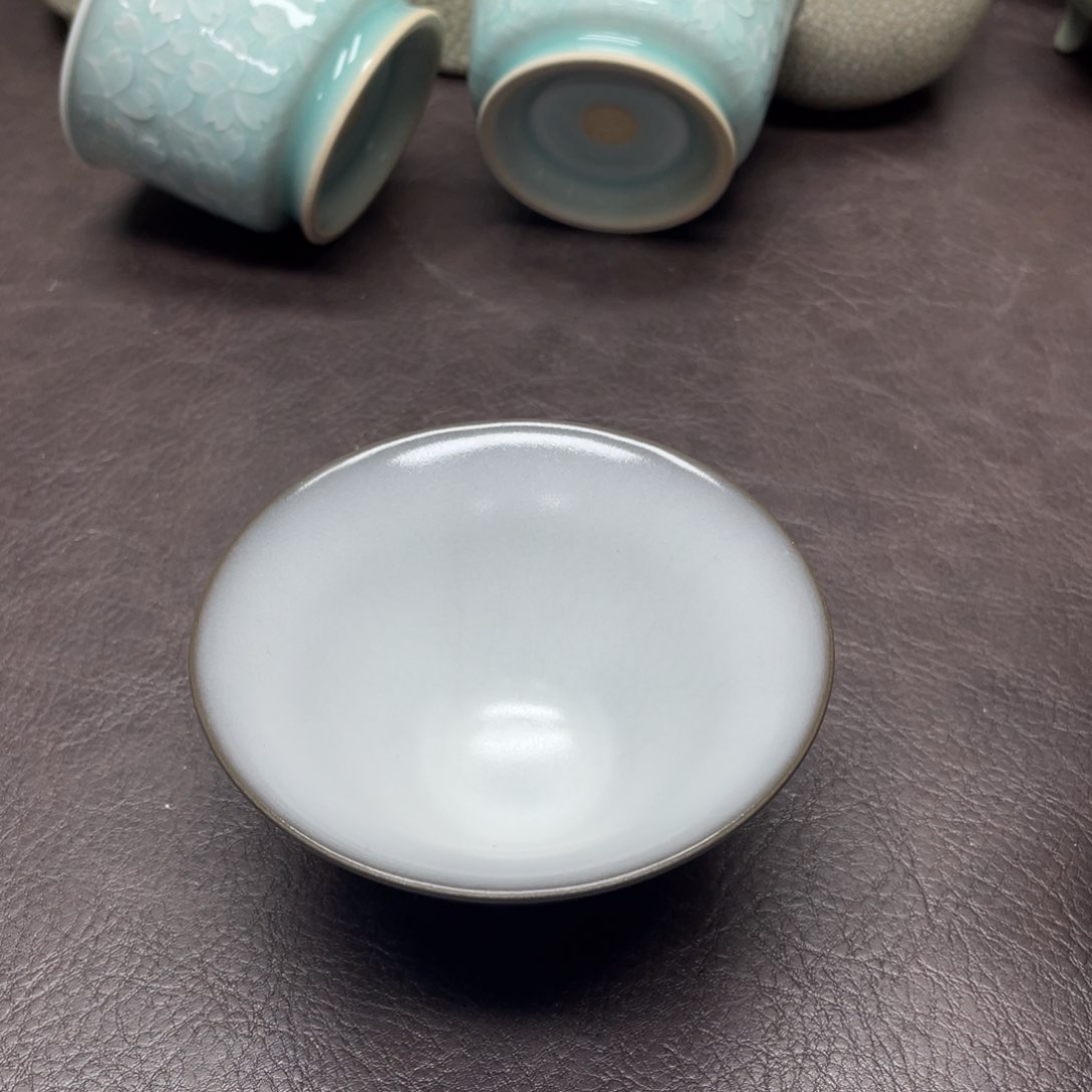 青瓷茶具家用茶具微微瑕