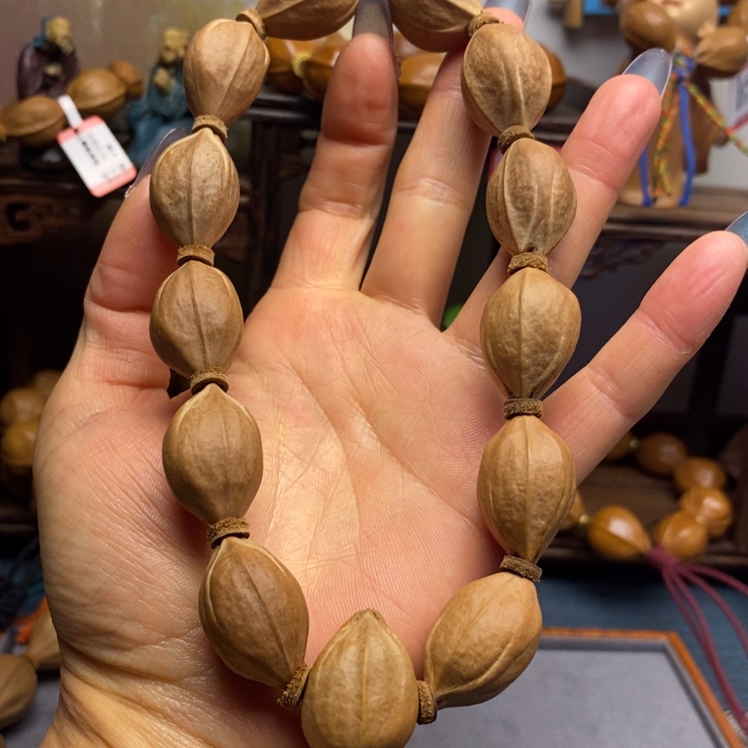 橄榄核手串/手链梅林铁17/26左右手持