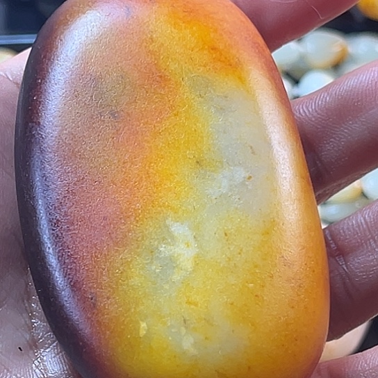 心***动和田玉未镶嵌挂件